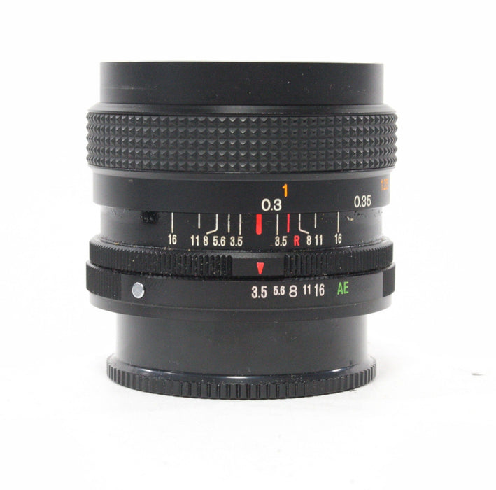 Konica 28mm f/3.5 Lens for Konica AR Mount with Hood and Case