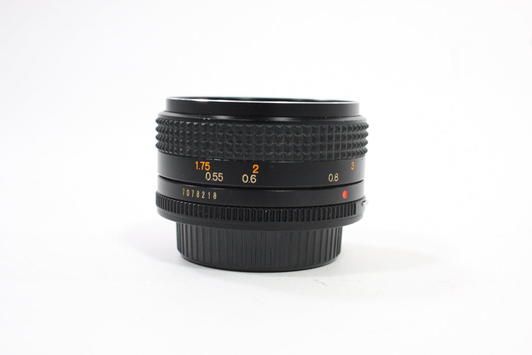 Konica 50mm f/1.8 Hexanon AR Lens for Konica AR Mount