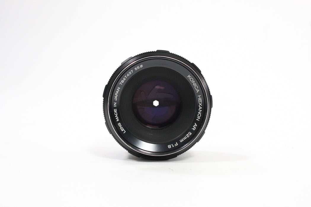 Konica 52mm f/1.8 Lens for Konica AR Mount