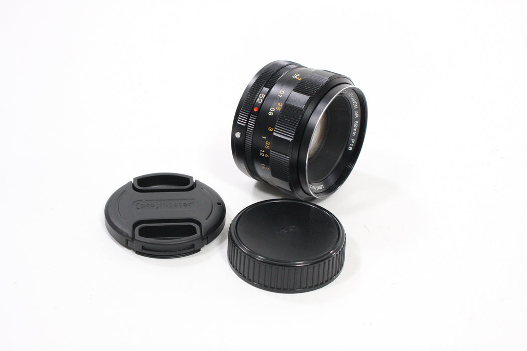 Konica 52mm f/1.8 Lens for Konica AR Mount