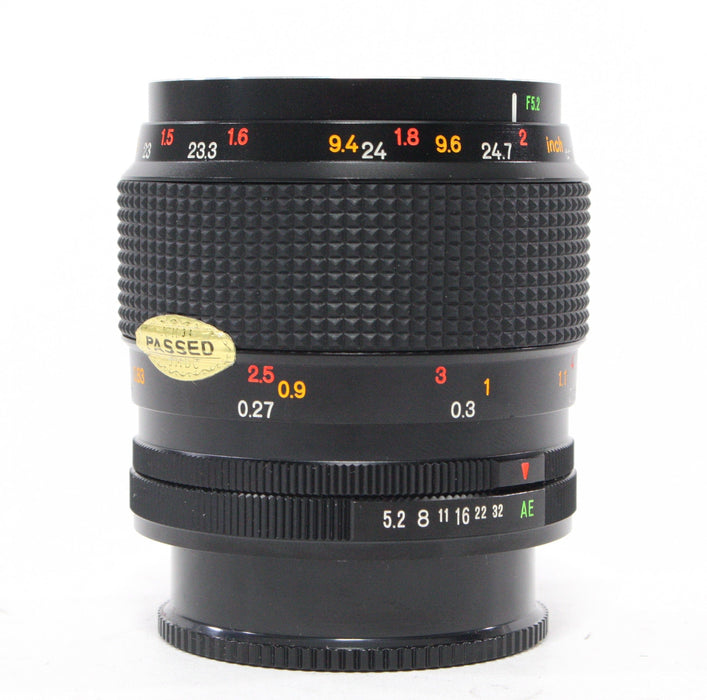 Konica 55mm f/3.5 Macro-Hexanon with Macro Adapter and Case for Konica AR Mount