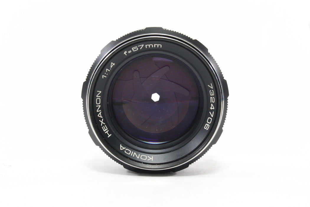 Konica 57mm f/1.4 Lens for Konica AR Mount