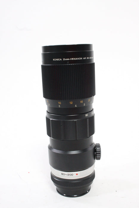 Konica 80-200mm f/3.5 Lens for Konica AR Mount