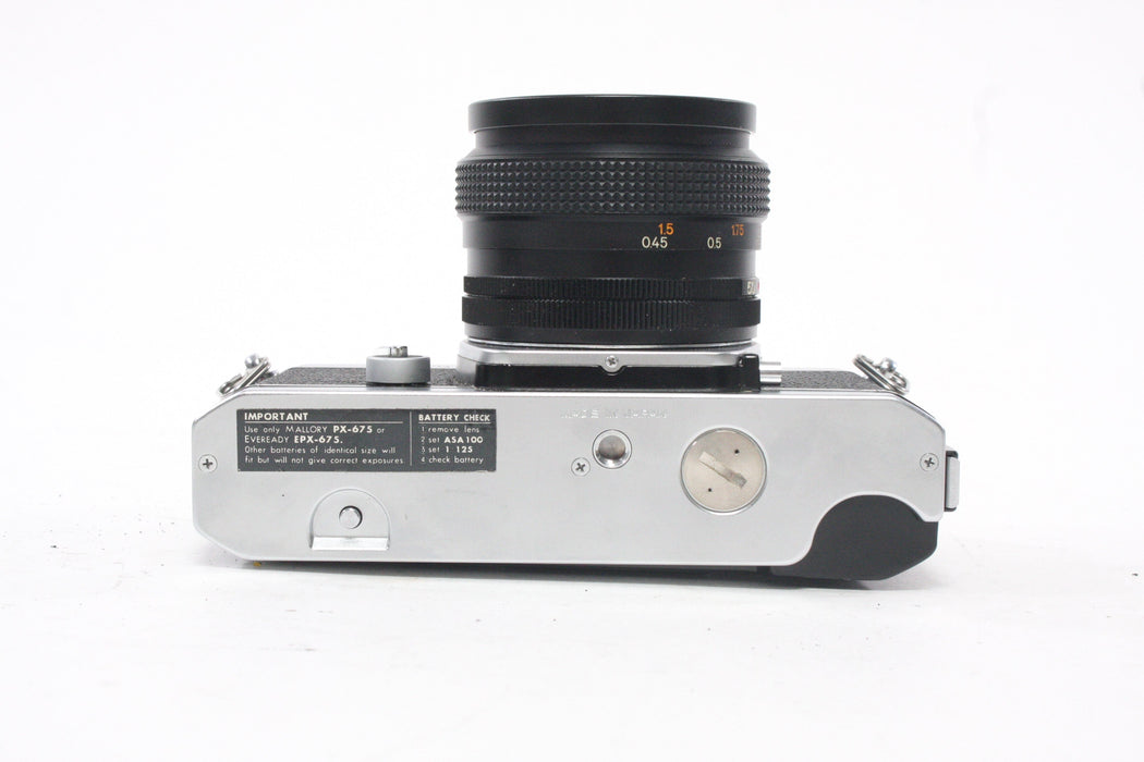 Konica Autoreflex T3 35mm SLR Camera with 50mm f/1.4 Lens