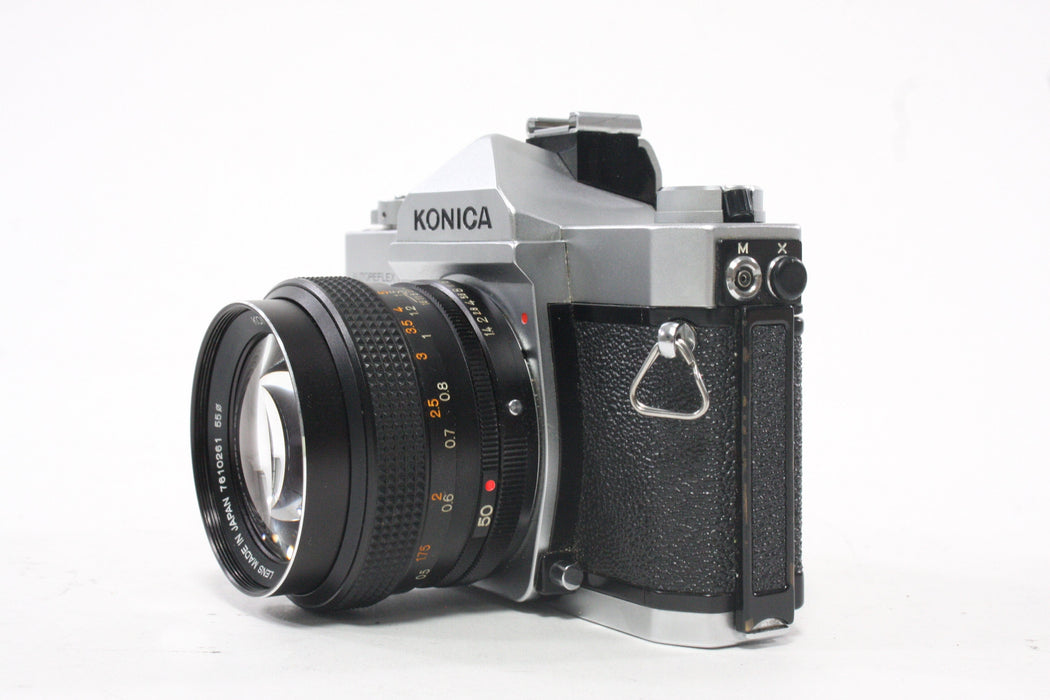 Konica Autoreflex T3 35mm SLR Camera with 50mm f/1.4 Lens