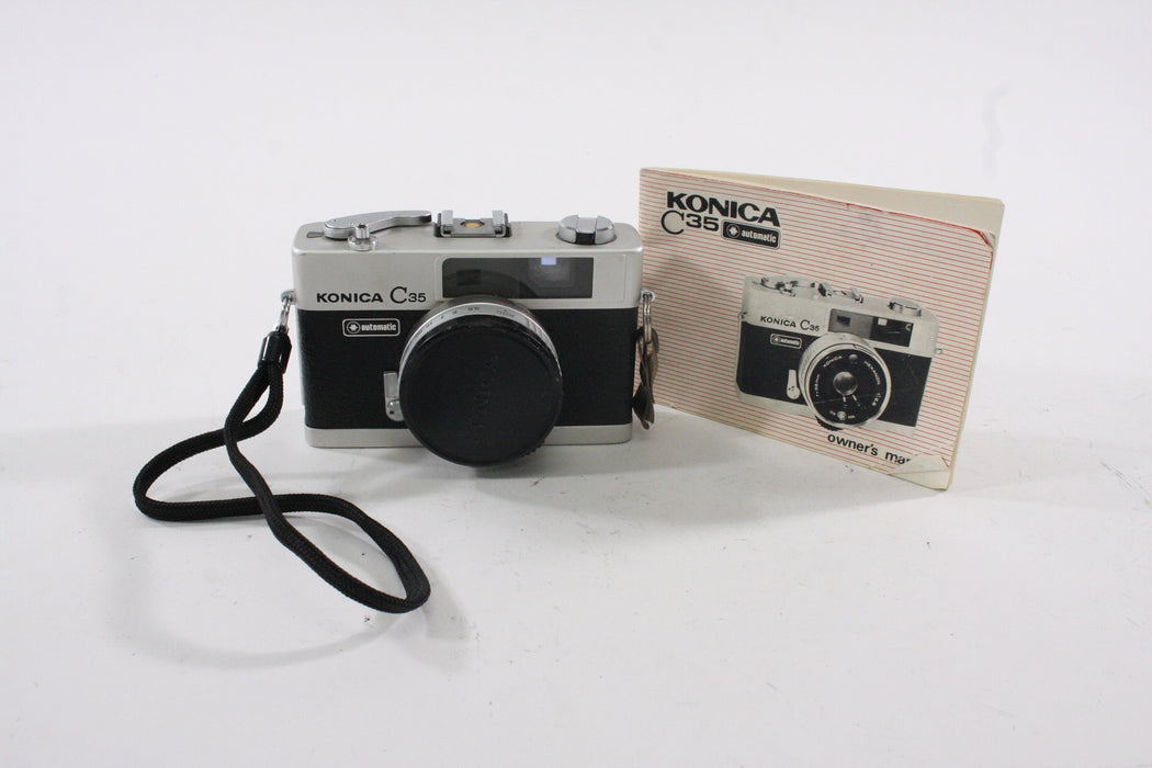 Konica C35 35mm Camera with 38mm f/2 X Lens AS-IS