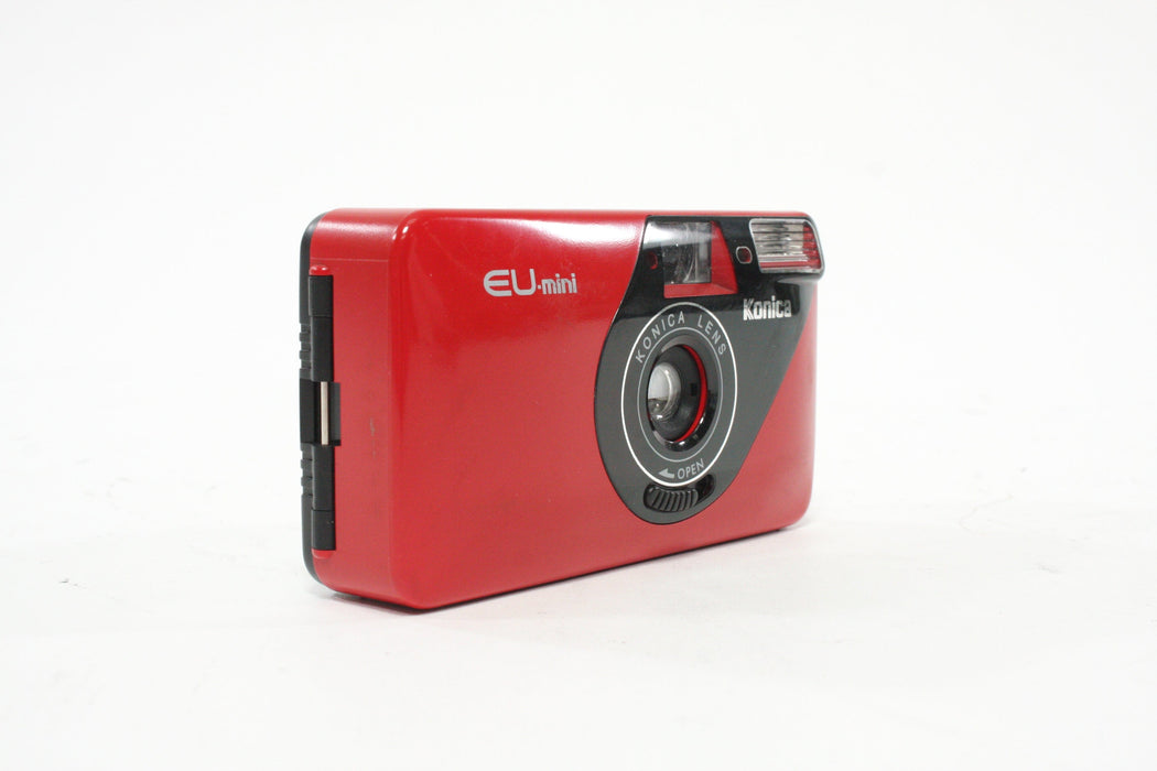 Konica EU-Mini 35mm Camera in Case (Red)