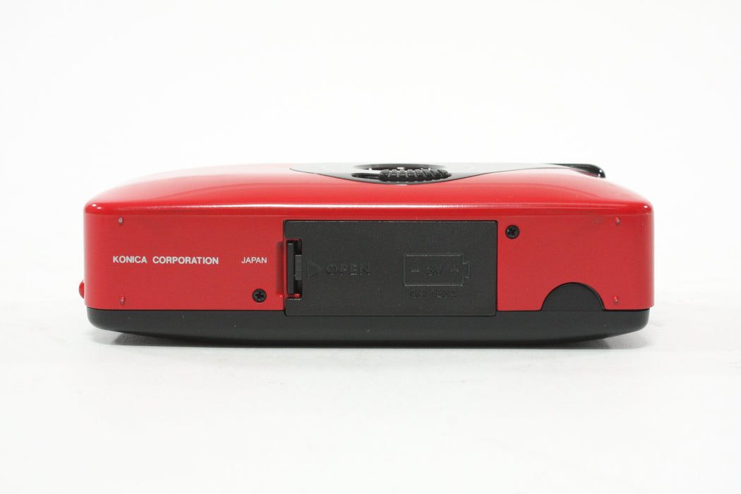 Konica EU-Mini 35mm Camera in Case (Red)