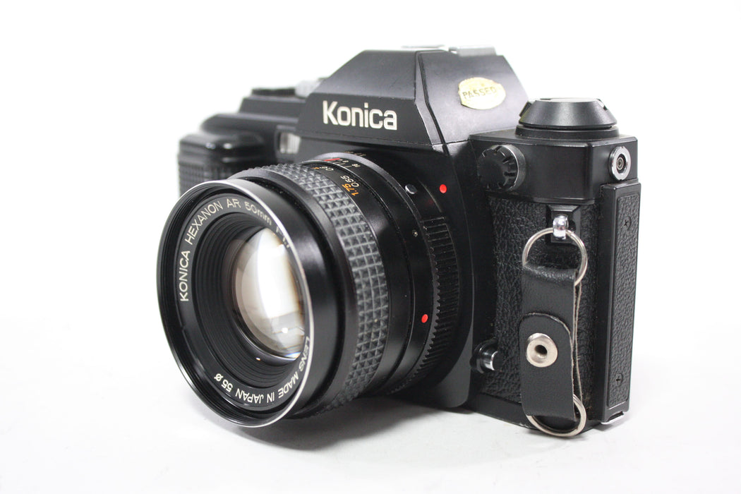 Konica FS-1 35mm SLR Camera with Konica 50mm f/1.7 Hexanon Lens