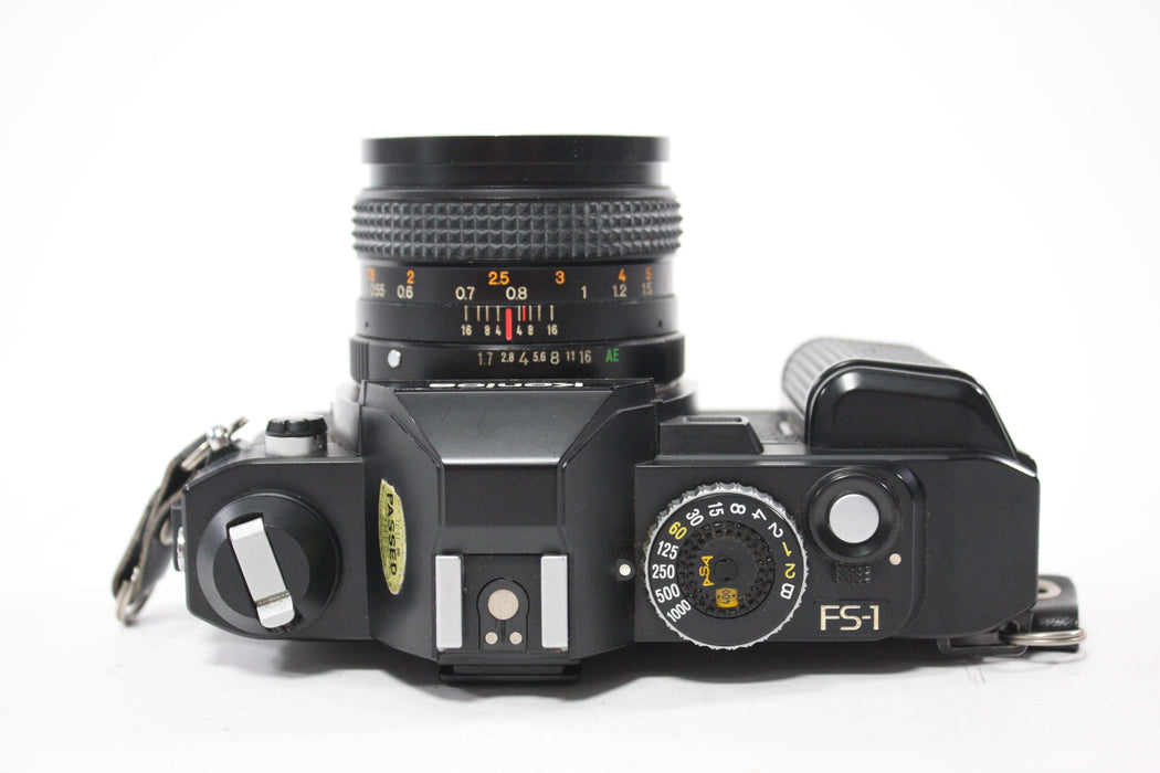Konica FS-1 35mm SLR Camera with Konica 50mm f/1.7 Hexanon Lens