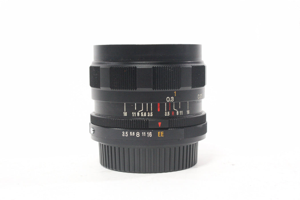 Konica Hexanon 28mm f/3.5 Lens with Hood for Konica AR Mount