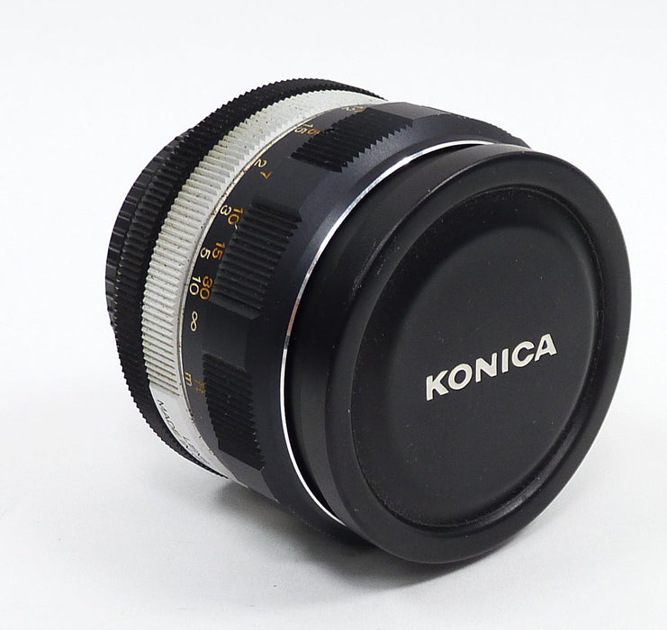 Konica Hexanon 57mm f1.4 AR Mount Lens