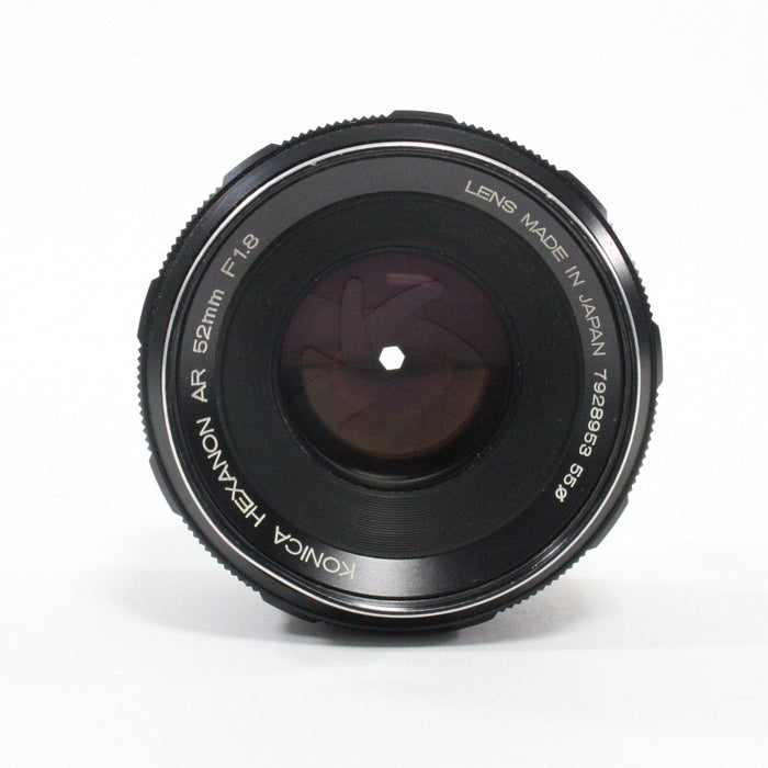 Konica Hexanon AR 52mm f/1.8 for Konica AR Mount