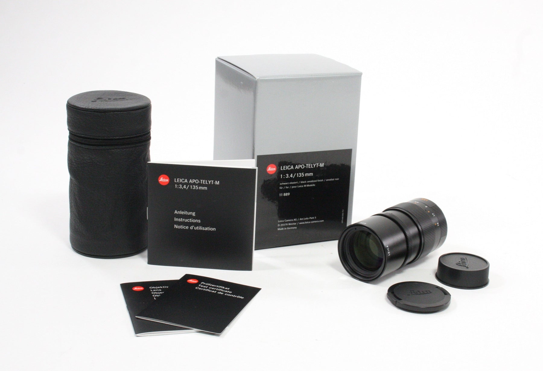 Leica 135mm f/3.4 APO-TELYT-M Lens