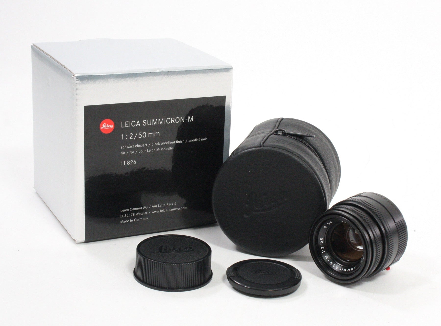 Leica 50mm f/2 Lens for Leica M Mount