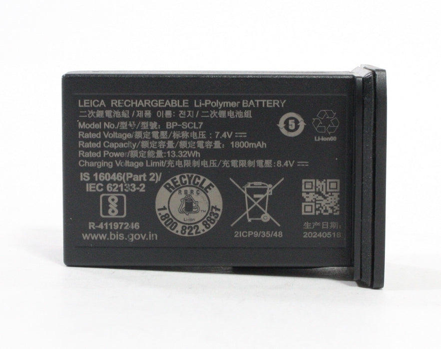 Leica Battery BP-SCL7 (Black)