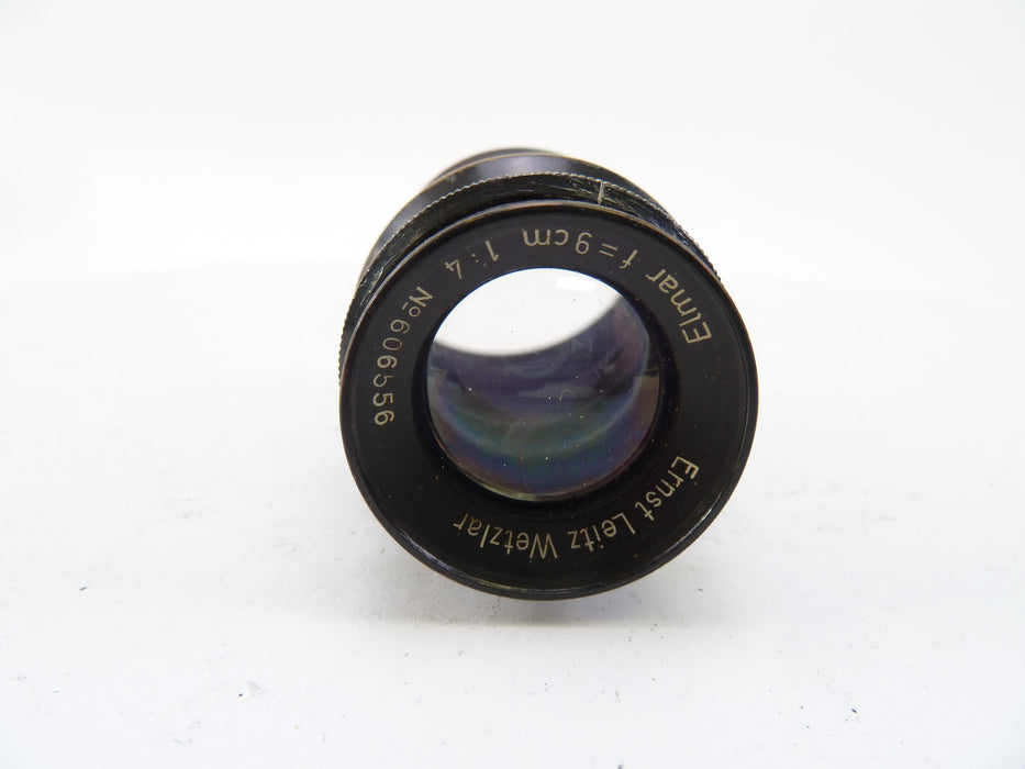 Leica Black Elmar 9cm F4 Telephoto Lens in Leica Screw Mount