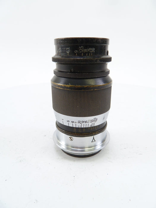 Leica Black Elmar 9cm F4 Telephoto Lens in Leica Screw Mount