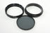 Leica E. Leitz 69mm Series 8 Roto Adapter/14165 with VIII and B&W Polarizer