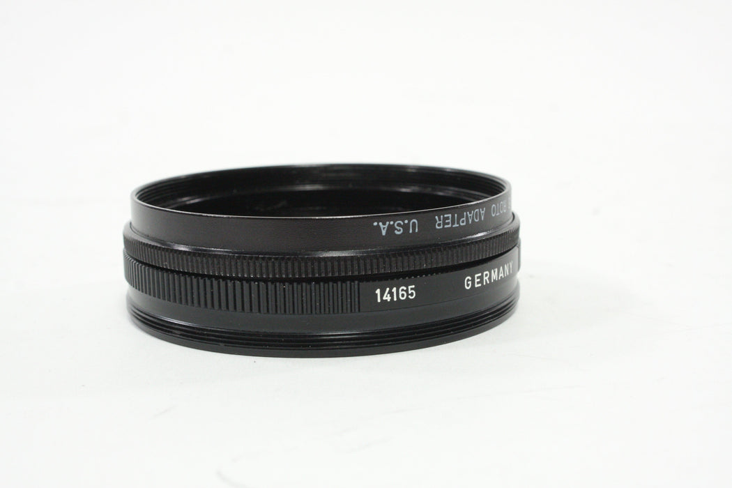 Leica E. Leitz 69mm Series 8 Roto Adapter/14165 with VIII and B&W Polarizer
