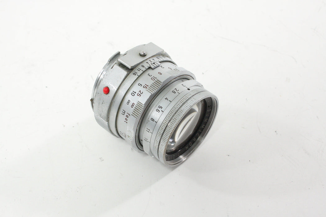 Leica Leitz 50mm f/2 Lens for Leica M Mount
