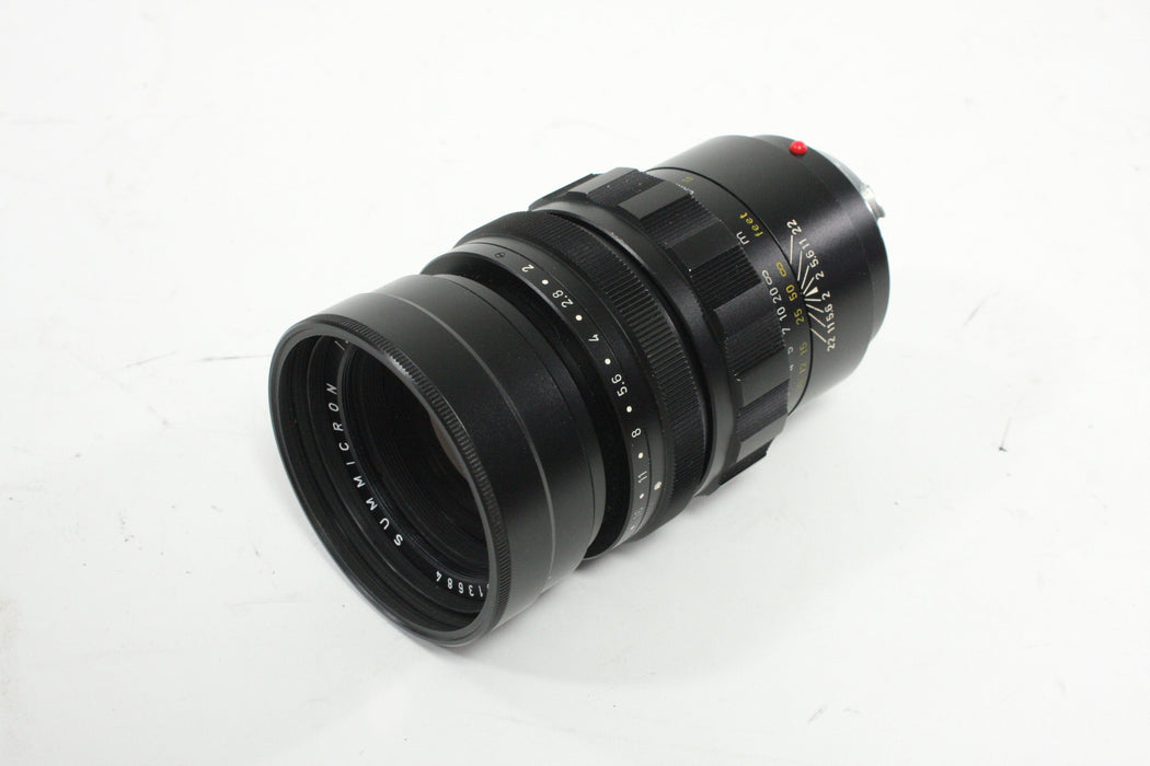 Leica Leitz 90mm f/2 Summicron Lens for Leica M Mount (Version II)