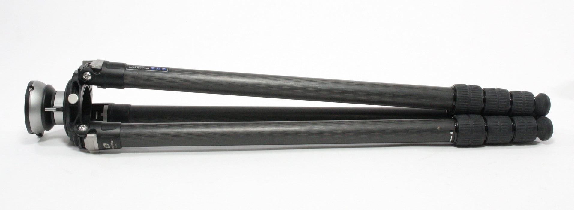 Leofoto LM-324C Carbon Fiber Tripod with 75mm Video Bowl+Platform and Leofoto YB-75LD.  Bag Included.