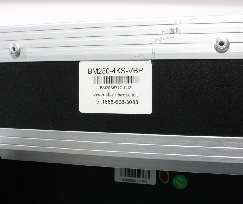 Lilliput BM280 4KS VBP Director's Monitor (w/ case & sunhood)