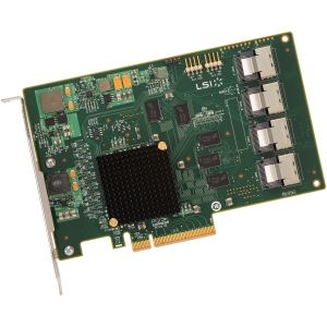 LSI00244 LSI Logic 9201-16i 16-port SAS Controller - Serial Attached SCSI (SAS) Serial ATA/600 - PCI Express 2.0 x8 - Plug-in Card