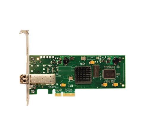 LSI7104EP-LC LSI Single Port 4Gb/s Fibre Channel PCI-Express Host Bus Adapter with SFP Module