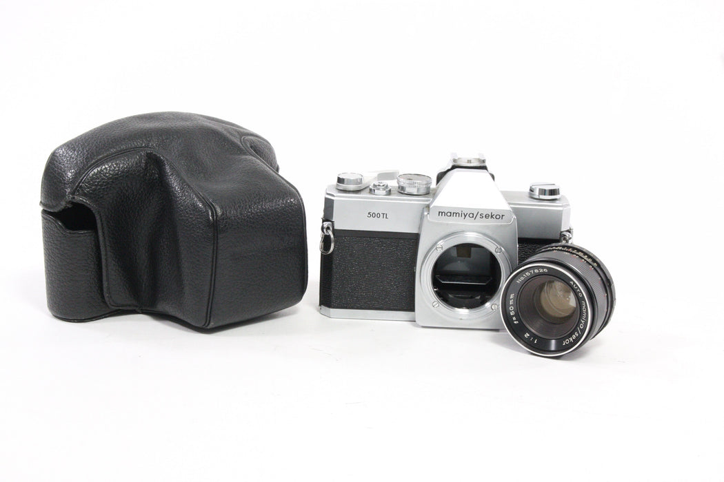 Mamiya 500 TL Camera with 50mm f/2 Lens