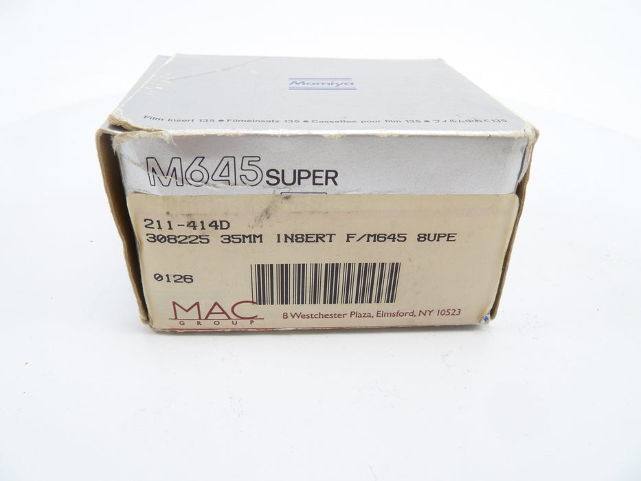 Mamiya 645 35MM Film Insert for the 35MM Film Back