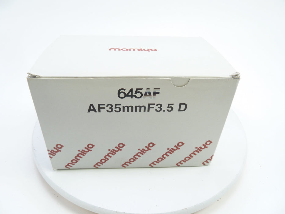 Mamiya 645 AF 35MM F3.5 "D" Series Ultra Wide Angle Lens