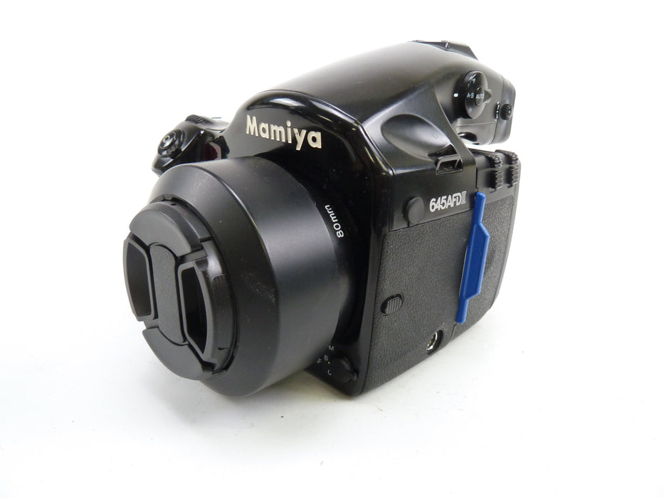 Mamiya 645 AFD II Outfit with 80MM f2.8 lens and 120/220 Film Back