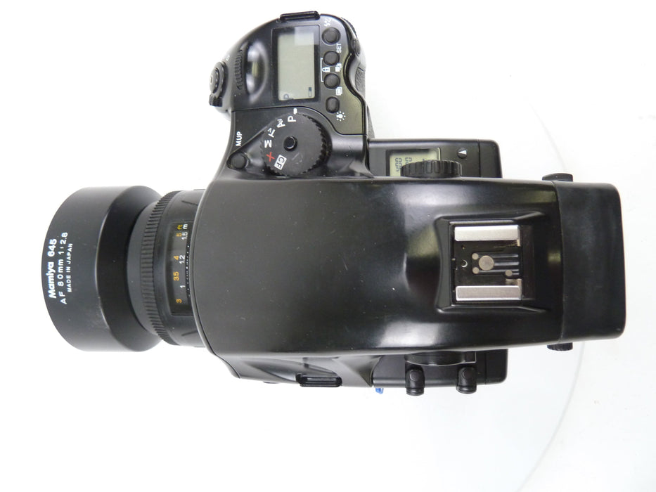 Mamiya 645 AFD II Outfit with 80MM f2.8 lens and 120/220 Film Back