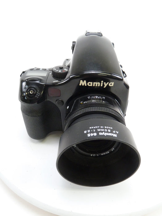 Mamiya 645 AFD II Outfit with 80MM f2.8 lens and 120/220 Film Back