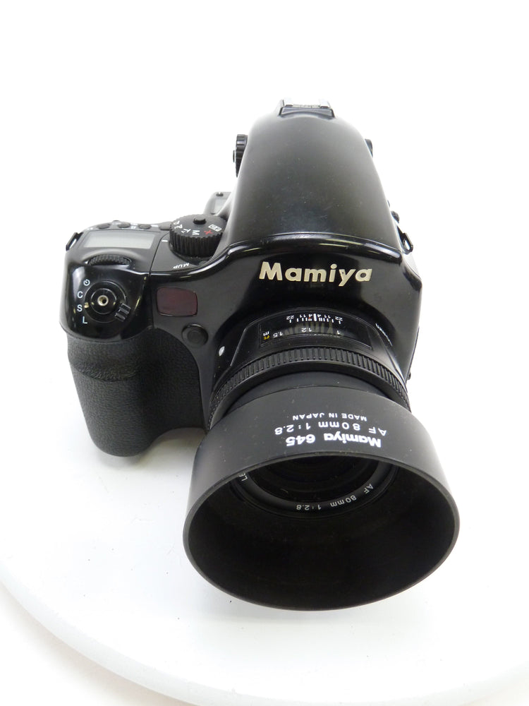Mamiya 645 AFD II Outfit with 80MM f2.8 lens and 120/220 Film Back