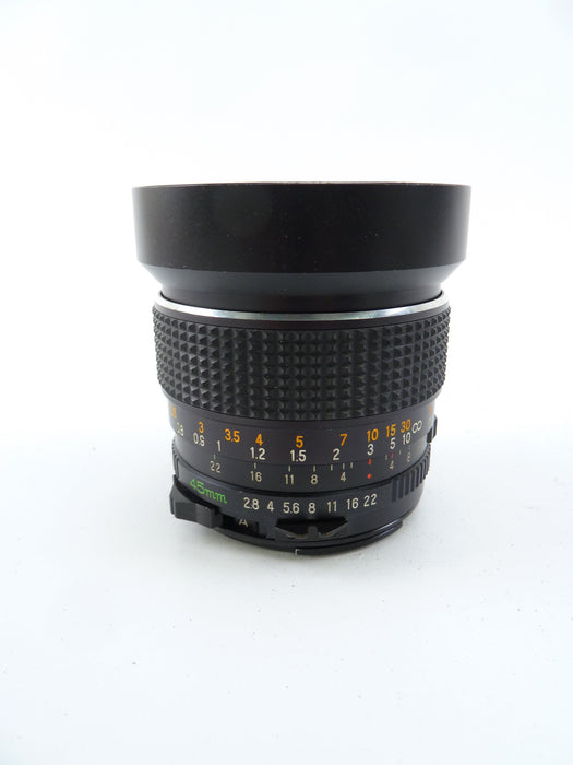 Mamiya 645 Pro 45MM f2.8 C Wide Angle Lens