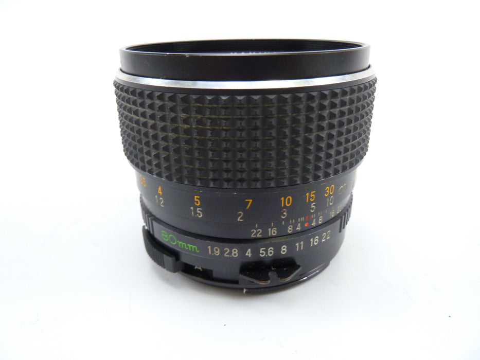 Mamiya 645 Pro 80MM F1.9 C Lens with Skuffs on Front Element