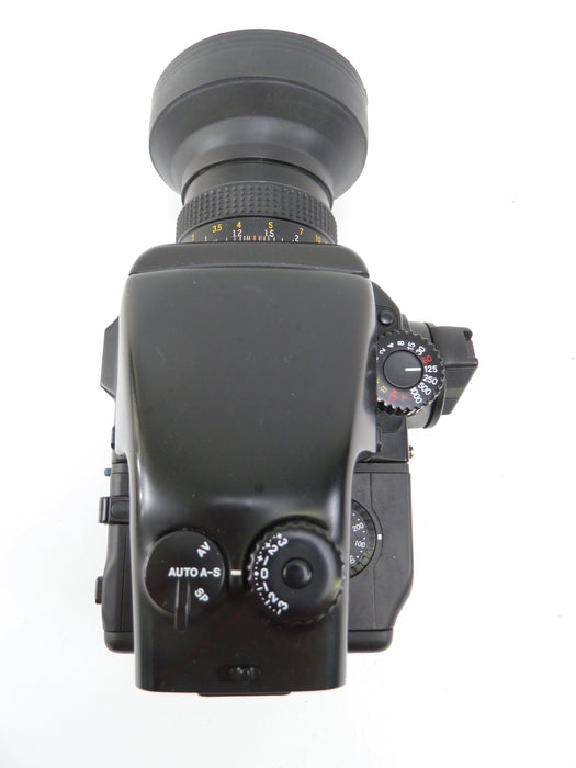 Mamiya 645 Pro Complete Outfit with AE Prism Finder, 80MM f2.8 C Lens, and 120 Back