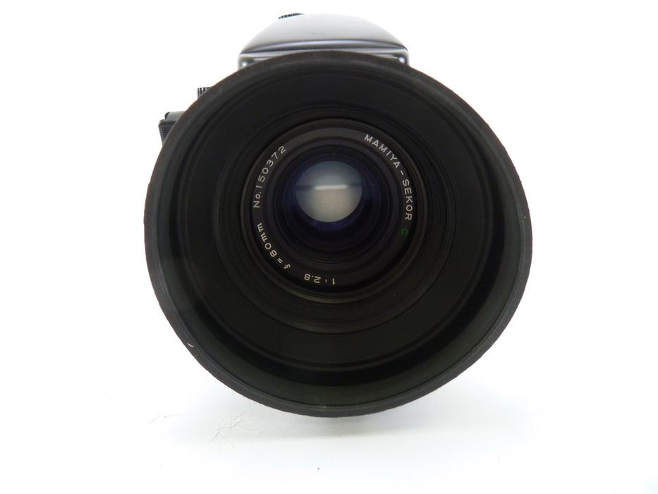 Mamiya 645 Pro Complete Outfit with AE Prism Finder, 80MM f2.8 C Lens, and 120 Back