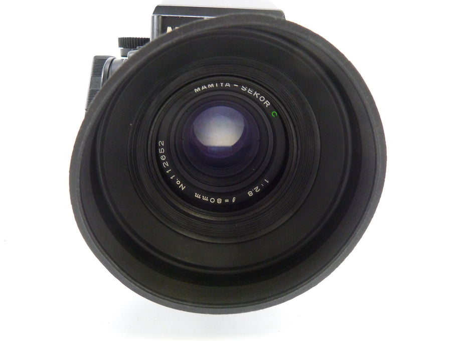 Mamiya 645 Super Complete Kit with Prism Finder, 120 Back, and 80MM f2.8 C Lens