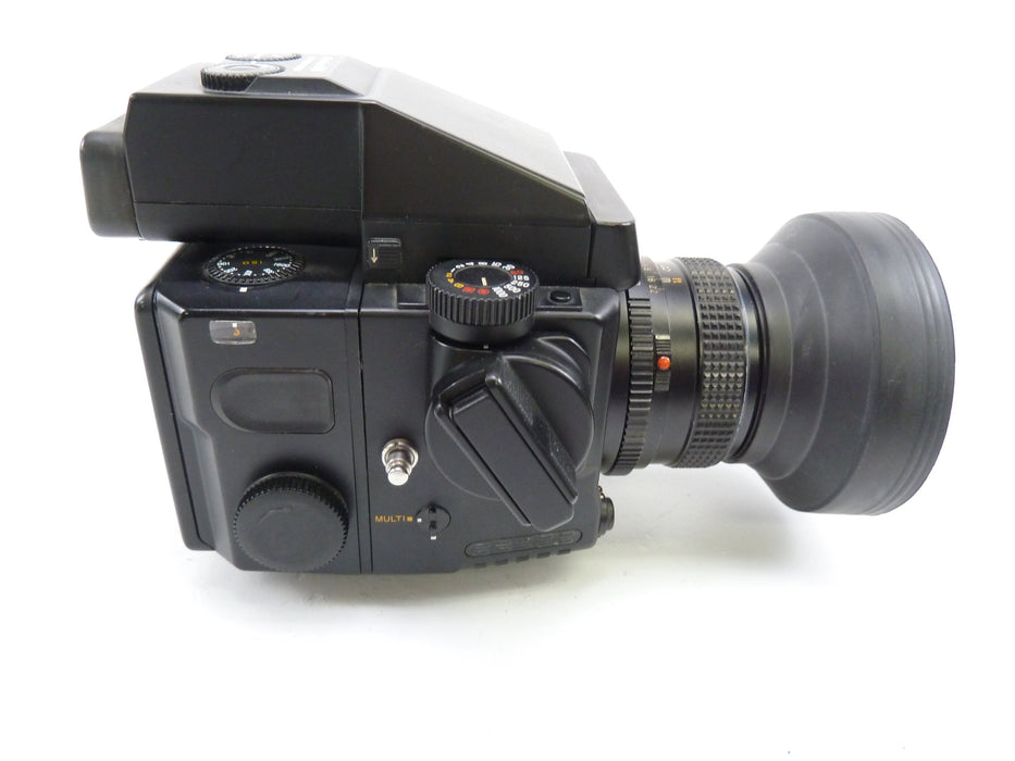 Mamiya 645 Super Complete Kit with Prism Finder, 120 Back, and 80MM f2.8 C Lens