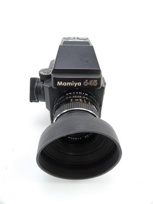 Mamiya 645 Super Complete Kit with Prism Finder, 120 Back, and 80MM f2.8 C Lens