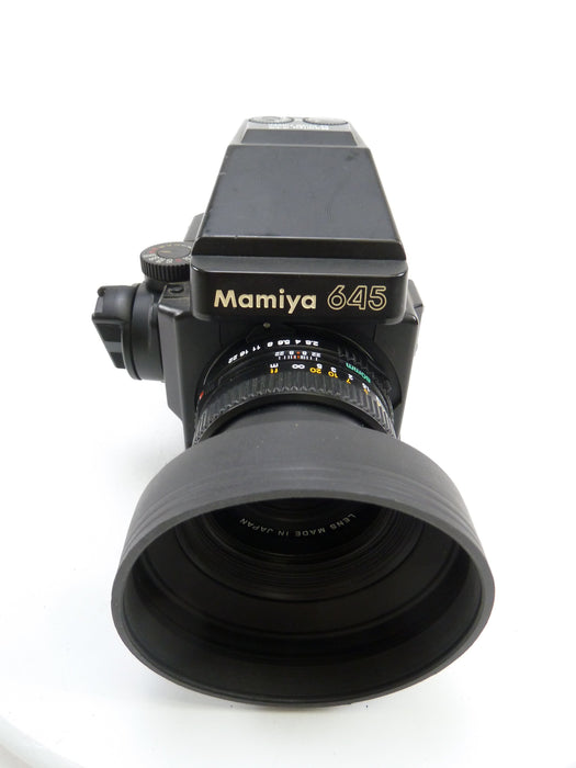Mamiya 645 Super Kit with AE Prism Finder, 80MM F2.8 N Lens, and 120 Film Back