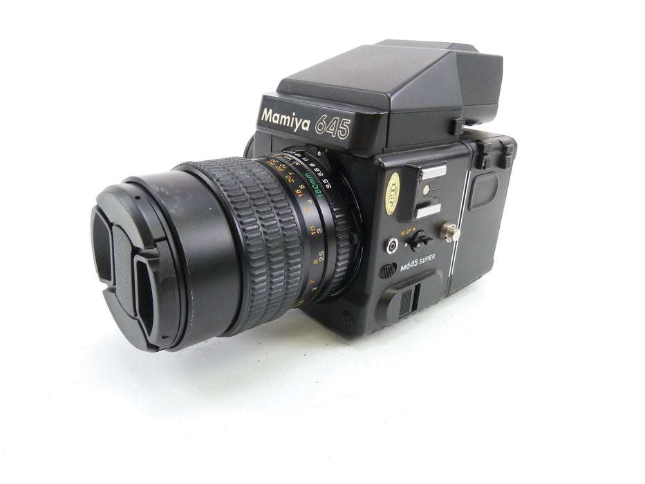 Mamiya 645 Super Kit with Prism Finder, 120 Back, and 150MM F3.5 N Lens