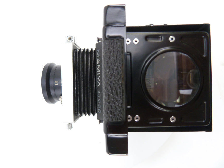 Mamiya C220 Camera Outfit with 80MM F2.8 Blue Dot Lens