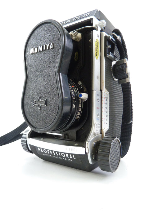 Mamiya C220 with 80MM f2.8 Blue Dot Lens