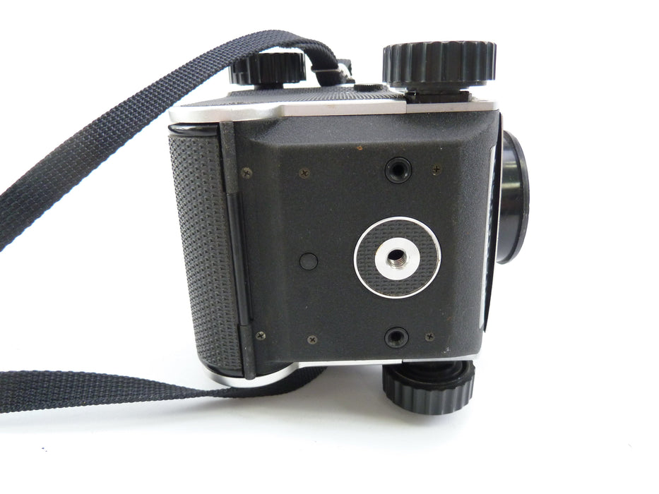 Mamiya C220 with 80MM f2.8 Blue Dot Lens