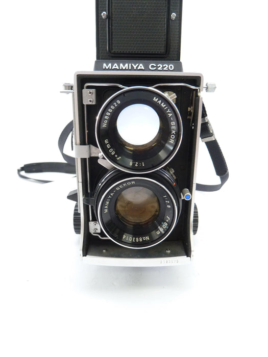Mamiya C220 with 80MM f2.8 Blue Dot Lens